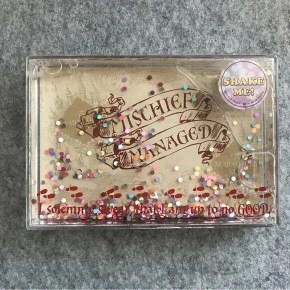 Harry Potter Mischief Managed snow globe 3D shake photo picture frame HP - Picture 2 of 6